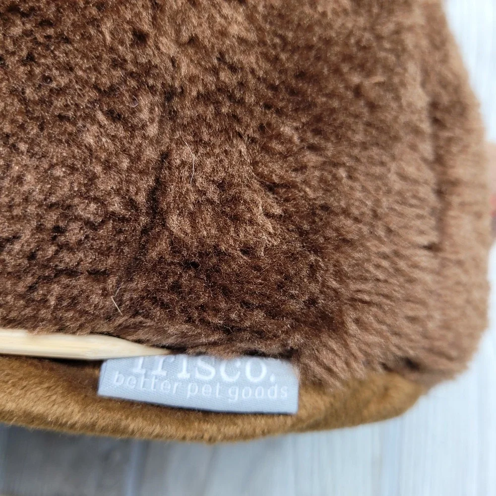 Frisco Holiday Hide and Seek Monkey Christmas Lights Tree Trunk Plush Dog Toy‎